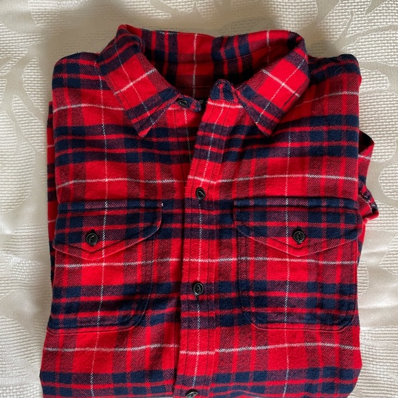 NWT Madewell Plaid Flannel Cargo Workshirt - Picture 11 of 11